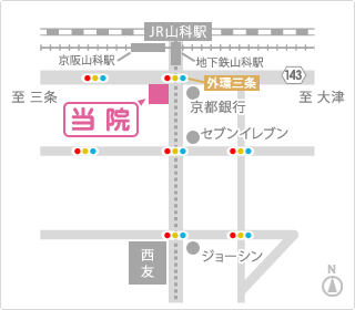 さくら耳鼻咽喉科たにぐちクリニック アクセスマップ さくら耳鼻咽喉科たにぐちクリニック アクセスマップ
